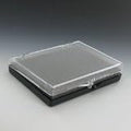 SHOP AWARDS AND GIFTS Large Plastic Hinged Medal Box, Size 3-1/2 x 4-5/8 x 1/2 Inch - Pack of 100