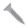 #8 x 3 Fine Drywall Screws/Square/Bugle Head/Steel/Black Phos (Carton: 2,000 pcs)