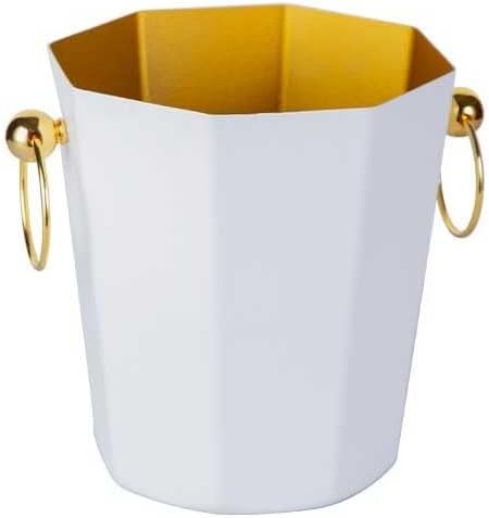 Ice Container Ice Bucket For Party, Stainless Steel Ice Bucket, Wine Cooling Bucket, Beer Champagne Cocktail Ice Bucket Ice Buckets for Parties(B)