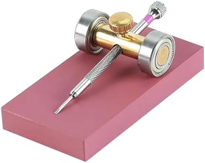 Precision Screwdriver Blade Sharpener with 3000 Grit Polishing Stone Set - Ideal Watchmaker Repair Tool for Enhanced Performance and Durability