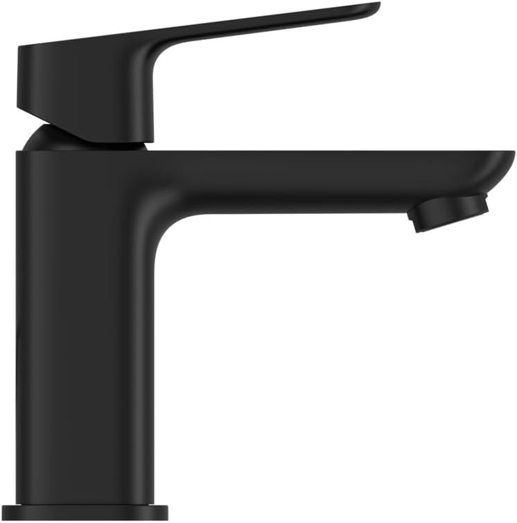 Grohe 1018992430 Cubeo Single Hole Single Handle S-Size Bathroom Faucet, Less Drain, 1.2 GPM, Matte Black