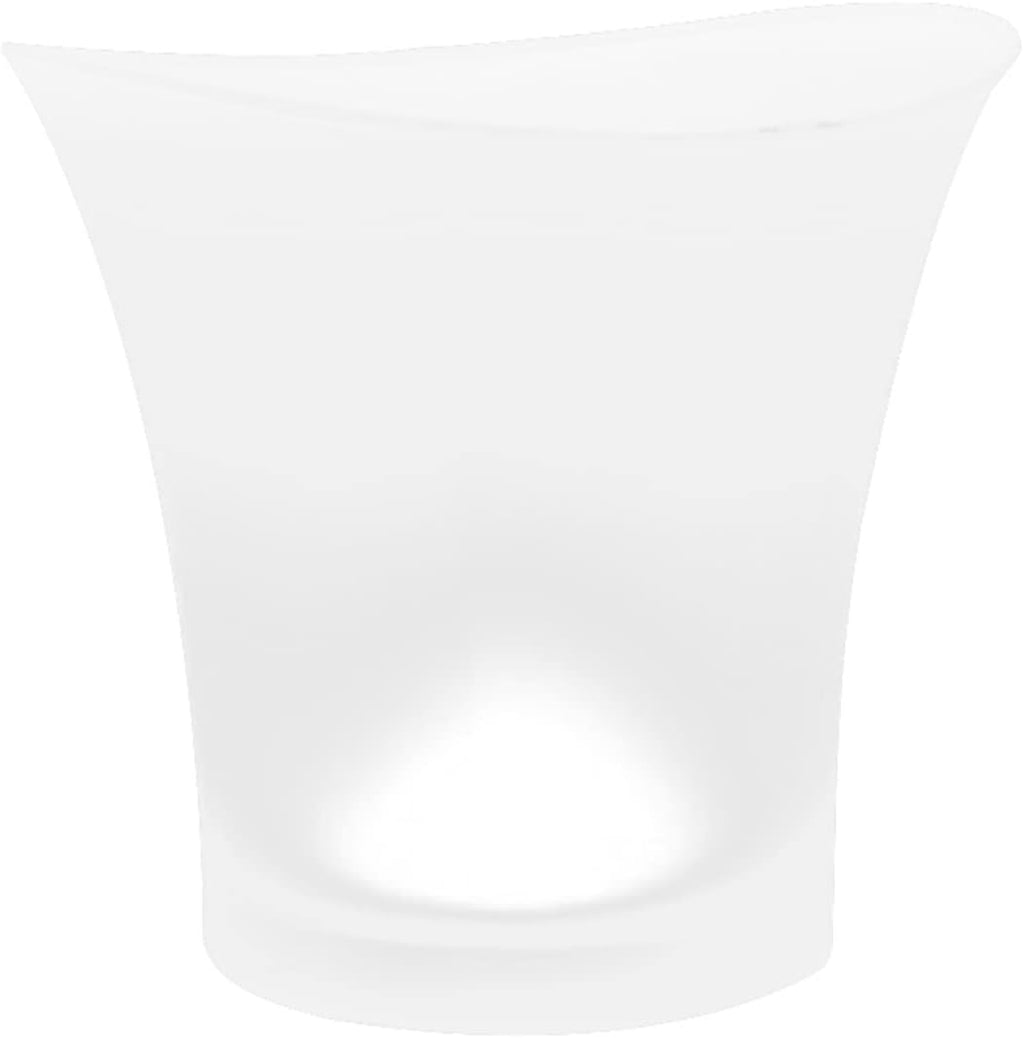 Ice Bucket Champagne Bucket 5L Colorful LED Glowing Ice Bucket KTV Bars Wine Champagne Beer Cooler Barware for Home Bar, Chilling Beer Champagne and Wine Ice Bucket Beverage Tub