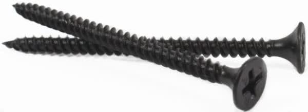#6 x 3/4' Fine Drywall Screws/Phillips/Bugle Head/Steel/Black Phos / 15,000 Pc. Carton