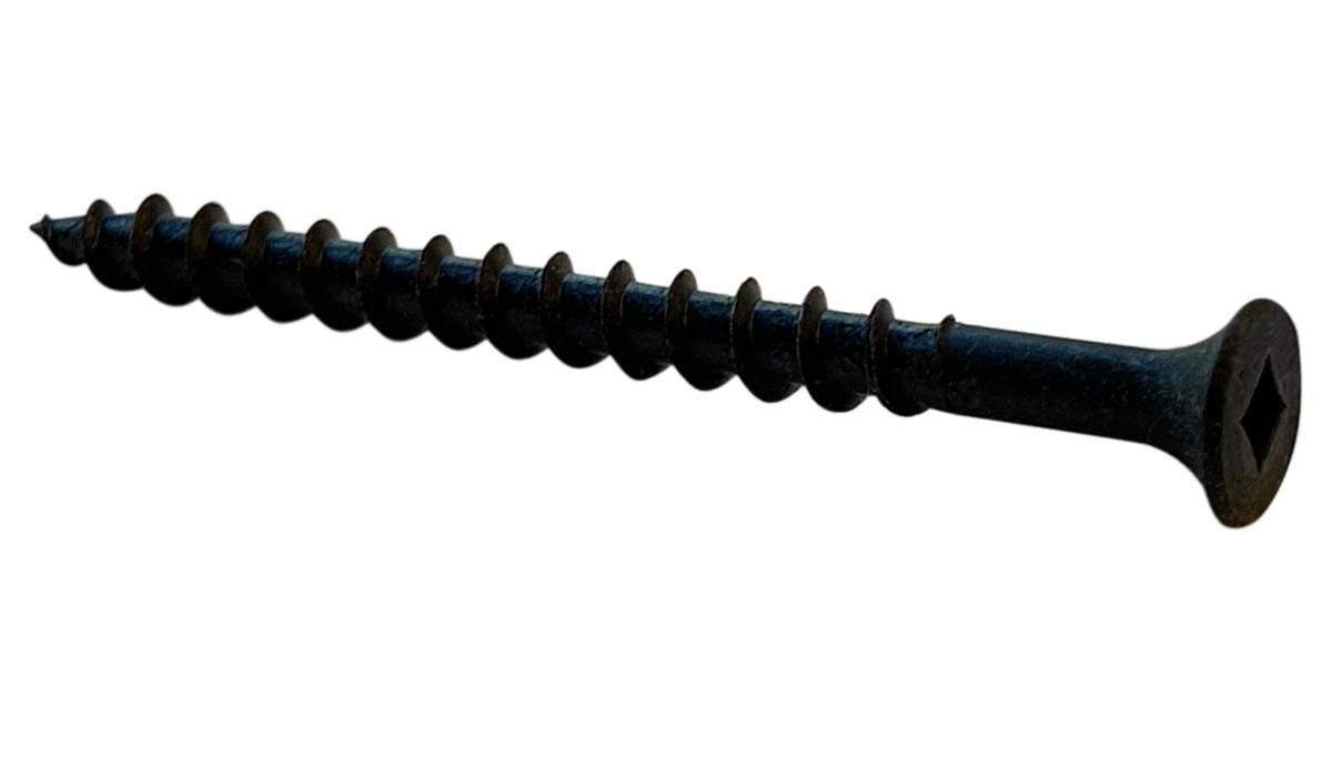 Small Parts 0812CQG #8 x 3/4' Square Recess Drive Bugle Head Coarse Thread Drywall Screw Black Phosphate (Pack of 100)