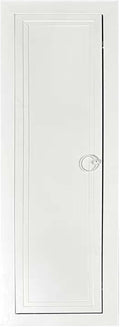 Metal Access Door for Drywall, Heavy Duty Aluminum Hinged Panel - White Waterproof Meter Box, Fuse Cover for Wall, Ceiling Plumbing & Cables(24x44in/61x112cm)