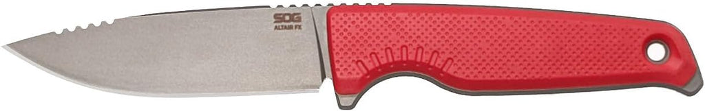 SOG Altair FX Lightweight Compact Multi-Functional Fixed Blade Knife | CRYO 154CM Steel | UMS Sheath | Removable GRN Handle
