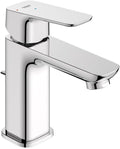 Grohe 1053490000 Cubeo Single Hole Single Handle S-Size Bathroom Faucet, Cold Start, 1.2 GPM, Starlight Chrome