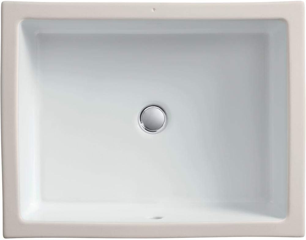 Kohler 2882-95 Verticyl® 19-3/4' rectangular undermount bathroom sink, Ice Grey