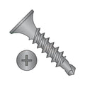 #8 x 3/4' Self-Drilling Drywall Screws/Phillips/Bugle Head/Steel/Black Phos (Carton: 3,000 pcs)