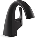 Sterling 27371-4-BL Medley Single-Handle Bathroom Sink Faucet, 1.2 GPM, Clicker Drain with Tailpiece, Premium Durable Metal, Corrosion Resistant, Matte Black