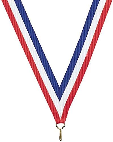 Express Medals 1 to 50 Packs - 3' Snow Ski 3rd Place Bronze Medal with Neck Ribbon Award XMD