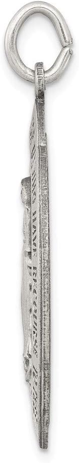 Sterling Silver Antiqued Miraculous Medal