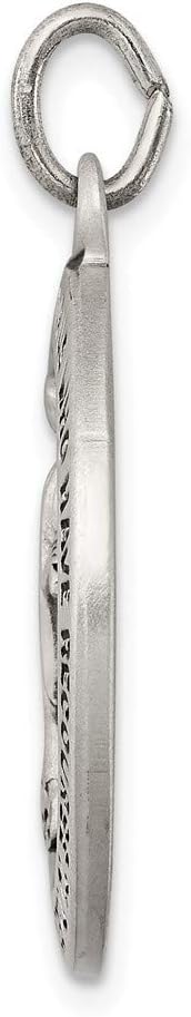 Sterling Silver Antiqued Miraculous Medal