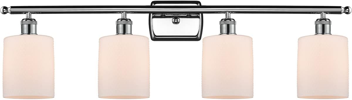 Innovations 516-4W-PC-G111 4 Light Bathroom Fixture, Polished Chrome