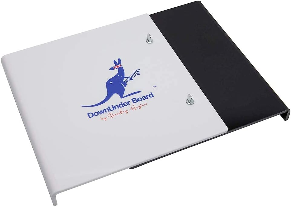DownUnder Board 2.0 Tour Edition by Bradley Hughes - Patented Golf Swing Training Aid - PGA Tour Golf Accessories - Improve Golf Swing