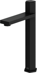 VIGO Nova Single-Handle Single-Hole Mount Vessel Bathroom Sink Faucet, 10-Inch, Matte Black, Modern Design, Solid Brass, 1.2 GPM WaterSense & Ceramic Disc Valve, Corrosion-Resistant