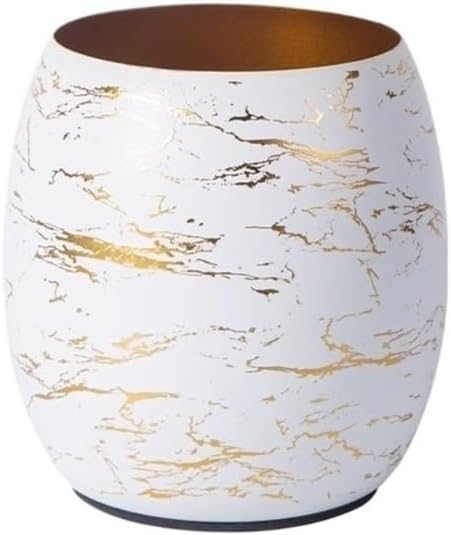Ice Bucket, Stainless Steel Ice Bucket, Champagne Wine Beer Chilling Bucket Ice Buckets for Parties(White Gold)