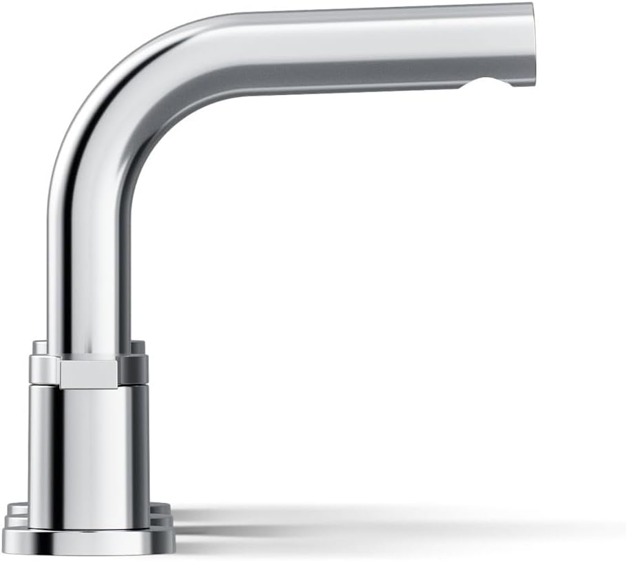 KOHLER K-33592-4-BN Elate® Widespread Bathroom Sink Faucet, Enhanced Flow, Durable Construction, Easy Installation, Bathroom Faucets, 1.2 GPM, Vibrant Brushed Nickel