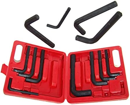 12Pieces Set JUMBO METRIC SAE Hex Keys Allen Wrenches MM Standard Large Tools,Jikkolumlukka