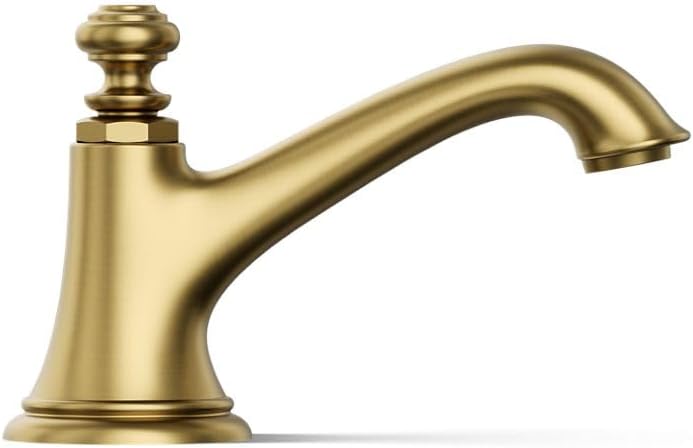 Kohler 72759-2MB Artifacts® with Bell Design Bathroom Sink Faucet spout with Bell Design, 1.2 gpm, Vibrant Brushed Moderne Brass