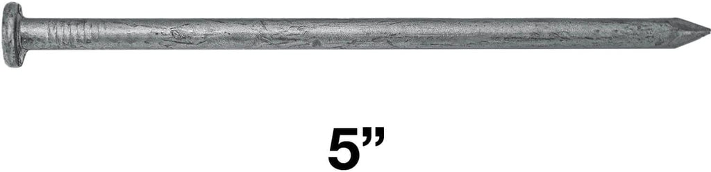 5' Exterior Hot Dipped Galvanized Common Framing Nail (40d) Full Box ~825 Nails