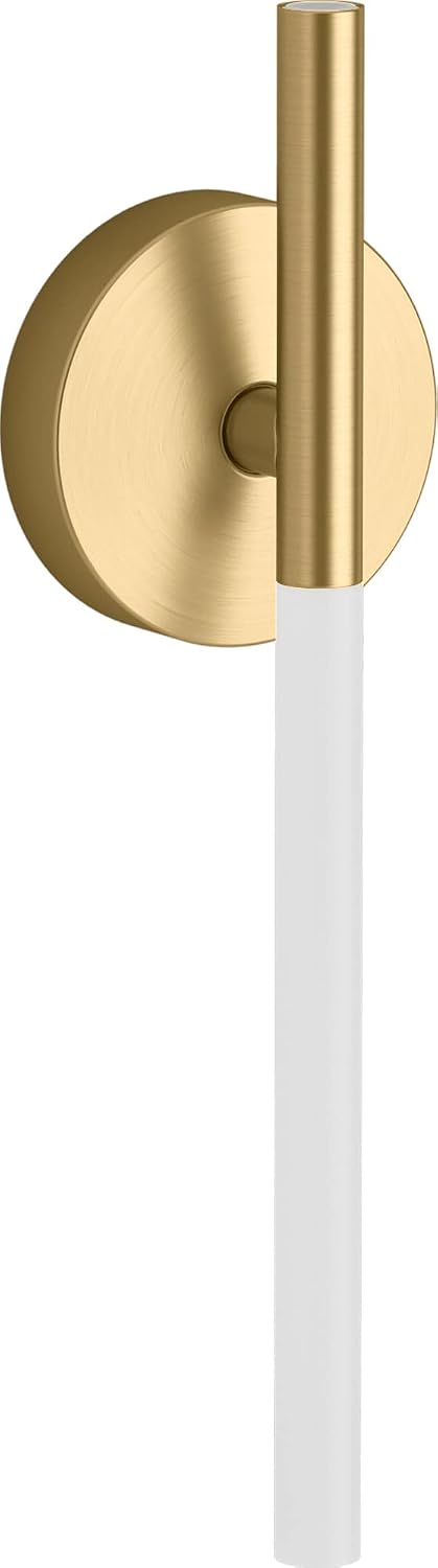 KOHLER Components LED Scone, 1 Light, Brushed Moderne Brass, 23463-SCLED-2GL