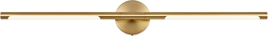 BONLICHT 40 Inch LED Bathroom Light Fixtures Brushed Brass Bathroom Vanity Lights Over Mirror 22W 350°Rotatable Dimmable 5CCT LED Vanity Light Bar Modern Gold Wall Sconce for Living Room Bedroom