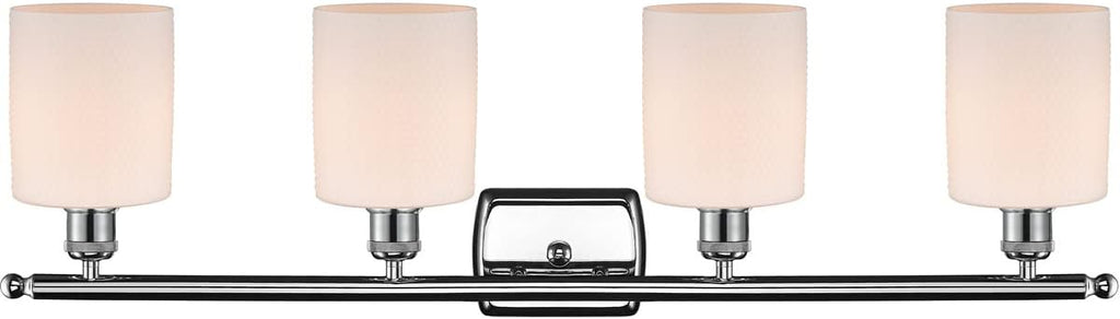 Innovations 516-4W-PC-G111 4 Light Bathroom Fixture, Polished Chrome