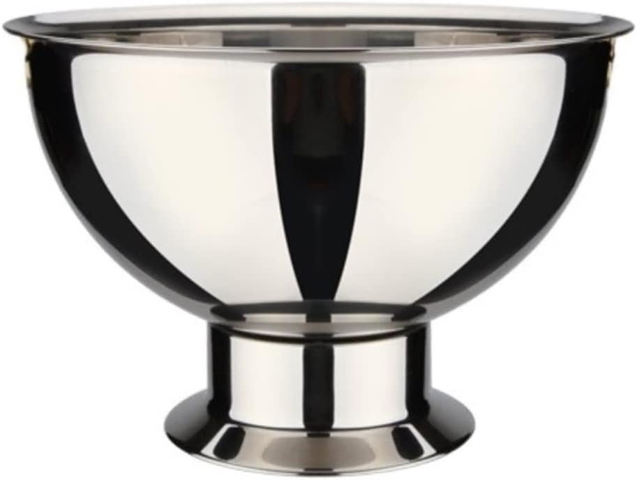 Ice Buckets for Parties Stainless Steel Ice Bucket Champagne Refrigerated Bucket Wine Ice Bucket Cooler Champagne Bucket Bar Accessories(B)