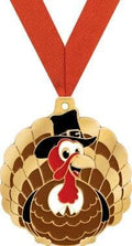 Crown Awards Thanksgiving Medals - Thanksgiving Turkey Medal