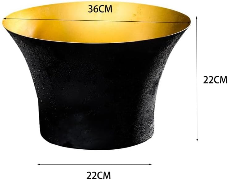 Ice Buckets for Parties, Stainless Steel Champagne Buckets, Ideal for Parties, Cocktail Bar, Chilling Wine, Champagne