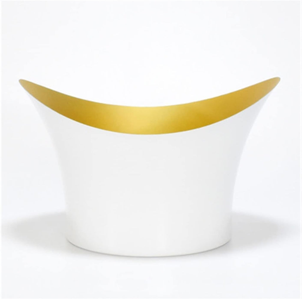 Ice Bucket Champagne Bucket 1Pc 9L Large Capacity Ice Bucket Kitchen Wine Champagne Beer Bottle Container Holder Barware Ice Bucket Beverage Tub (Color : Gold)