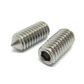 (625 Pieces) #10-32x1/2 Stainless Steel Fine Thread Cone Point Allen Socket Set Screw