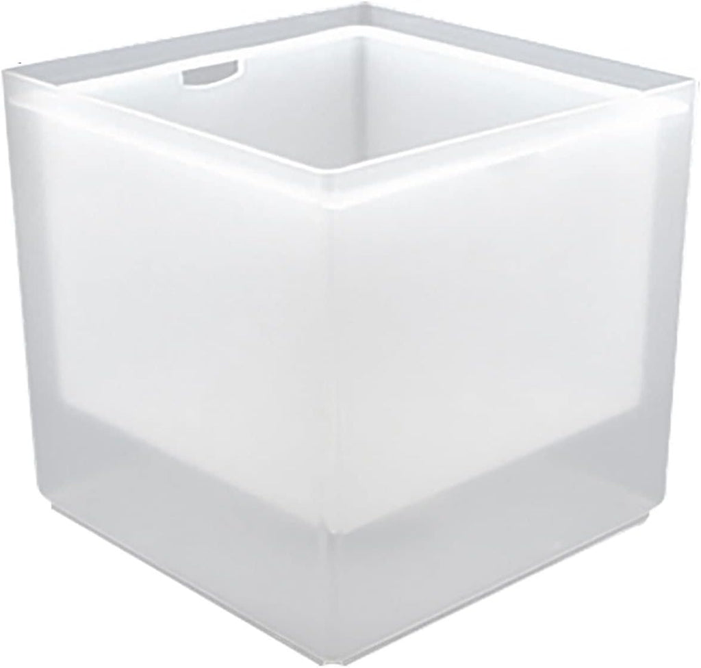 Ice Bucket Champagne Bucket Led Ice Bucket Bar Nightclub Light Up Square Champagne Whiskey Beer Bucket Bars Night Party Double Layer With Led Color Changing Ice Bucket Beverage Tub