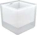 Ice Bucket Champagne Bucket Led Ice Bucket Bar Nightclub Light Up Square Champagne Whiskey Beer Bucket Bars Night Party Double Layer With Led Color Changing Ice Bucket Beverage Tub