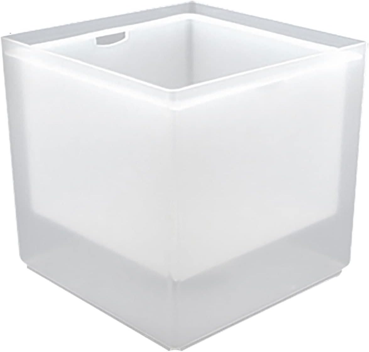 Ice Bucket Champagne Bucket Led Ice Bucket Bar Nightclub Light Up Square Champagne Whiskey Beer Bucket Bars Night Party Double Layer With Led Color Changing Ice Bucket Beverage Tub