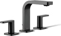 Kohler K-23484-4N-BL Parallel Widespread Bathroom Sink Faucet, .5 GPM, Lever Handles, Matte Black