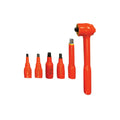 Cementex IHBS14-4 4PC 3' Hex Bit Socket Set, 1/2' Square Drive