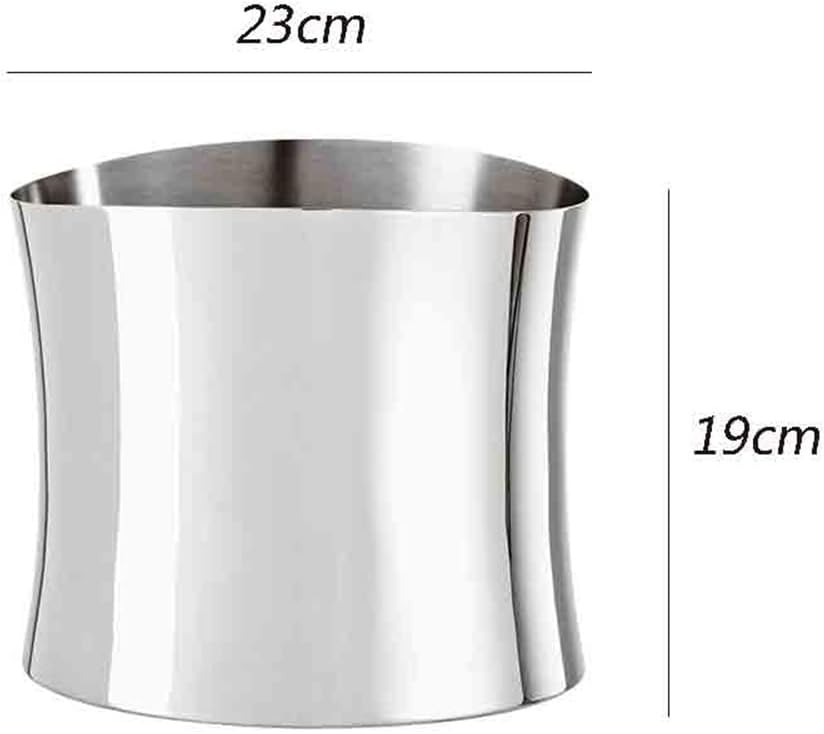 Ice Bucket Home Wine Champagne Beer Red Wine Chilling Ice Bucket Light Luxury Ornaments Stainless Steel Ice Bucket Beverage Tub
