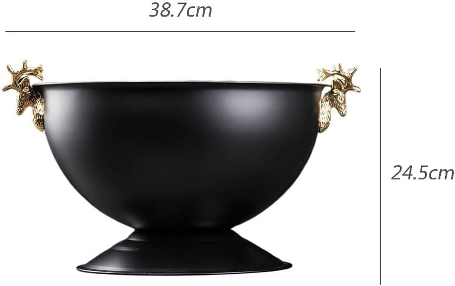 Ice Bucket Commercial Bar Ice Wine Container Black Ice Wine Tub Champagne Bucket Home Party Ice Wine Bucket Creative Stainless Steel Ice Bucket Beverage Tub