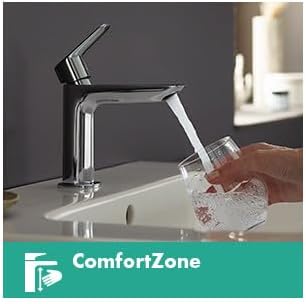 hansgrohe Logis Fine Single-Handle 1-Hole Bathroom Sink Faucet in Brushed Nickel, 71253821