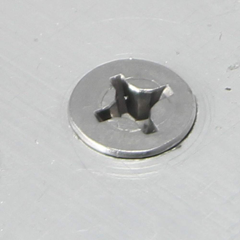 #8 x 1' Self Drilling Screws Flat Head Sheet Metal Stainless Steel 1000 Pcs self Tapping Screws Metal B2B