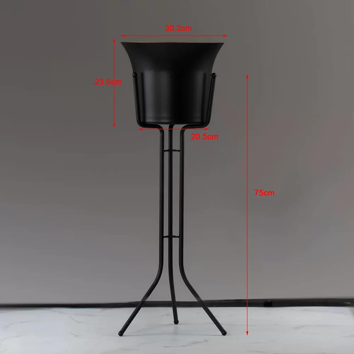 Ice Buckets for Parties, Stainless Steel Wine Ice Bucket with Steel Bucket Stand Wine Chiller on Stand Kitchen and Bar Ware Beverage Barware Accessories,for Home,Guest Rooms and Bar (Color : Rose go