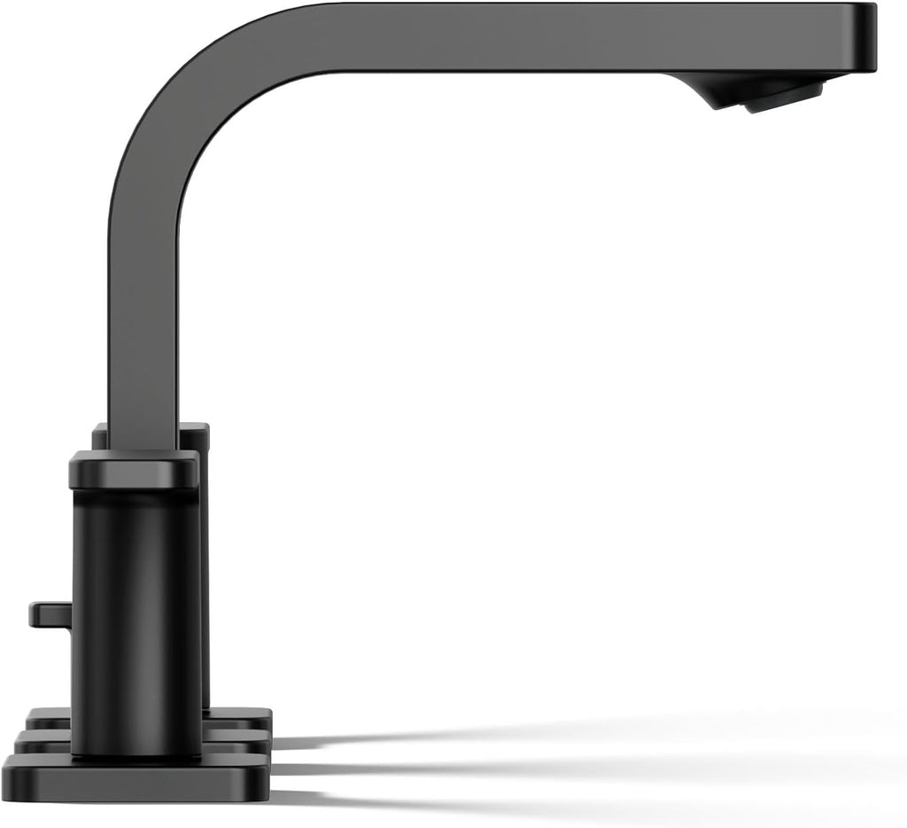Kohler 23484-4-BL Parallel® Widespread Bathroom Sink Faucet, 1.2 gpm, Matte Black