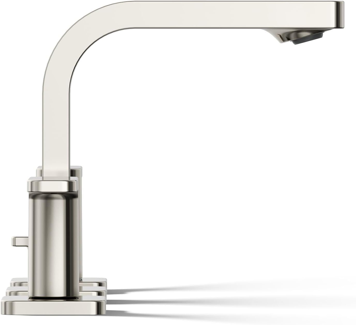 Kohler 23484-4-SN Parallel® Widespread Bathroom Sink Faucet, 1.2 gpm, Vibrant Polished Nickel