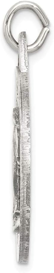 Sterling Silver Antiqued Miraculous Medal