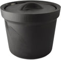 SP Bel-Art 168074002 Magic Touch 2 High Performance Black Ice Bucket; 4 Liter, with Lid