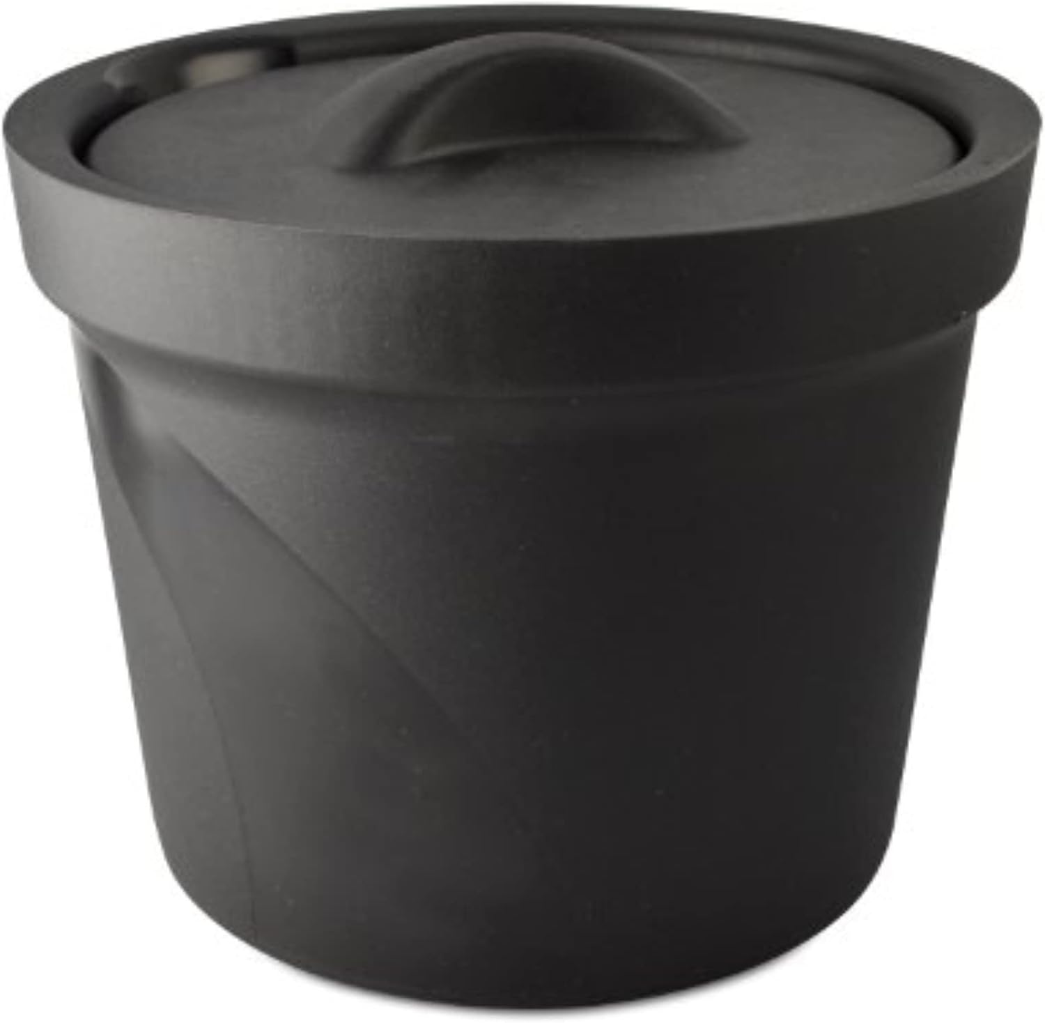 SP Bel-Art 168074002 Magic Touch 2 High Performance Black Ice Bucket; 4 Liter, with Lid