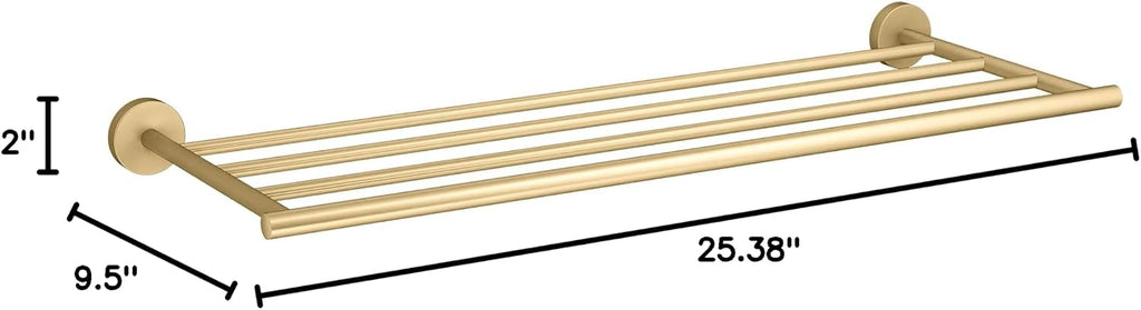 Kohler K27294-2MB Elate 25-3/8' Metal Towel Rack Vibrant Brushed Moderne Brass