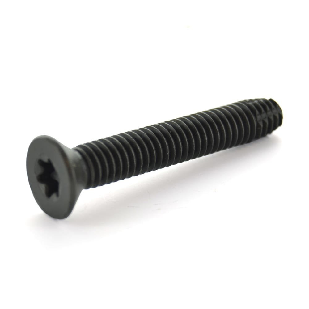 3/8-16 x 1 1/2'' Self-Tapping Trailer Deck Screws, Flat Head, Type F, Star Drive T-40, Steel Floorboard Thread Cutting Screws for Wood & Metal - 1000 Pcs
